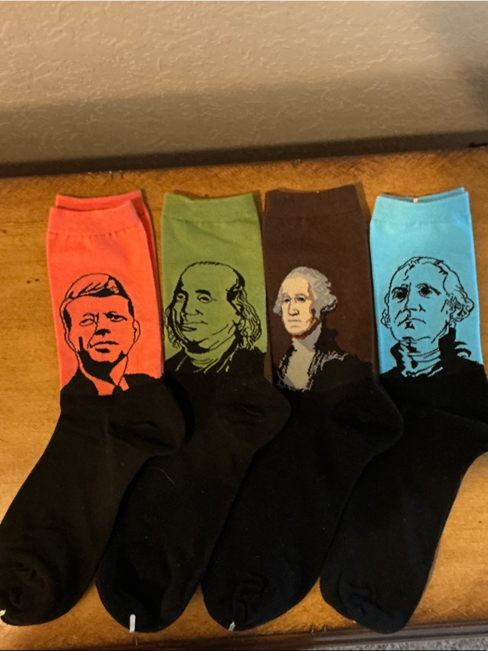 Funky Historical Men's Socks - Assorted Colors